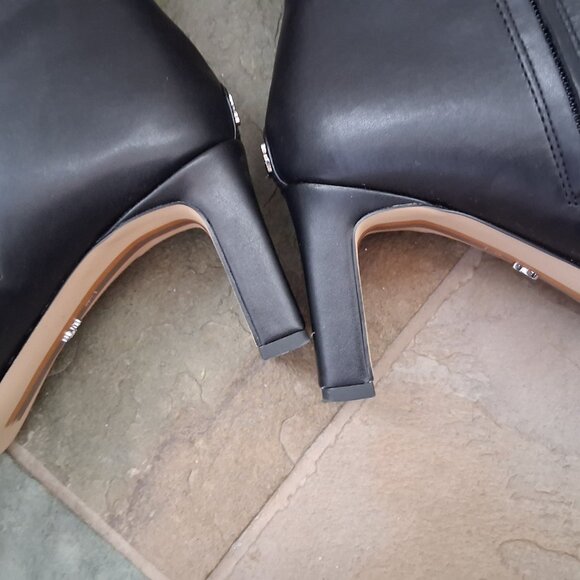 Sam Edelman Black Leather High Boot - Picture 7 of 11
